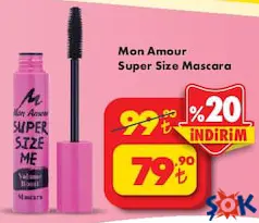 MON AMOUR SUPER SİZE MASCARA